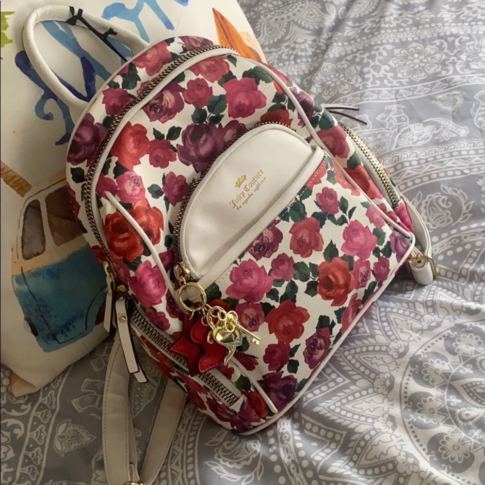 Juicy backpack and wristlet bundle